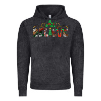 Vintage Black believe santa claus christmas Vintage Hoodie - Jasminsmagicworld