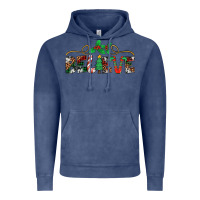 Vintage Denim believe santa claus christmas Vintage Hoodie - Jasminsmagicworld