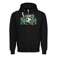 Black Soccer Mom Zipper Hoodie - Bettercallsaul
