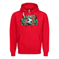 Red Soccer Mom Zipper Hoodie - Bettercallsaul