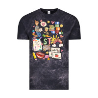 Cloud Black can't talk right now doing speech therapy stuff Vintage Tee - MaliasSmallBusiness