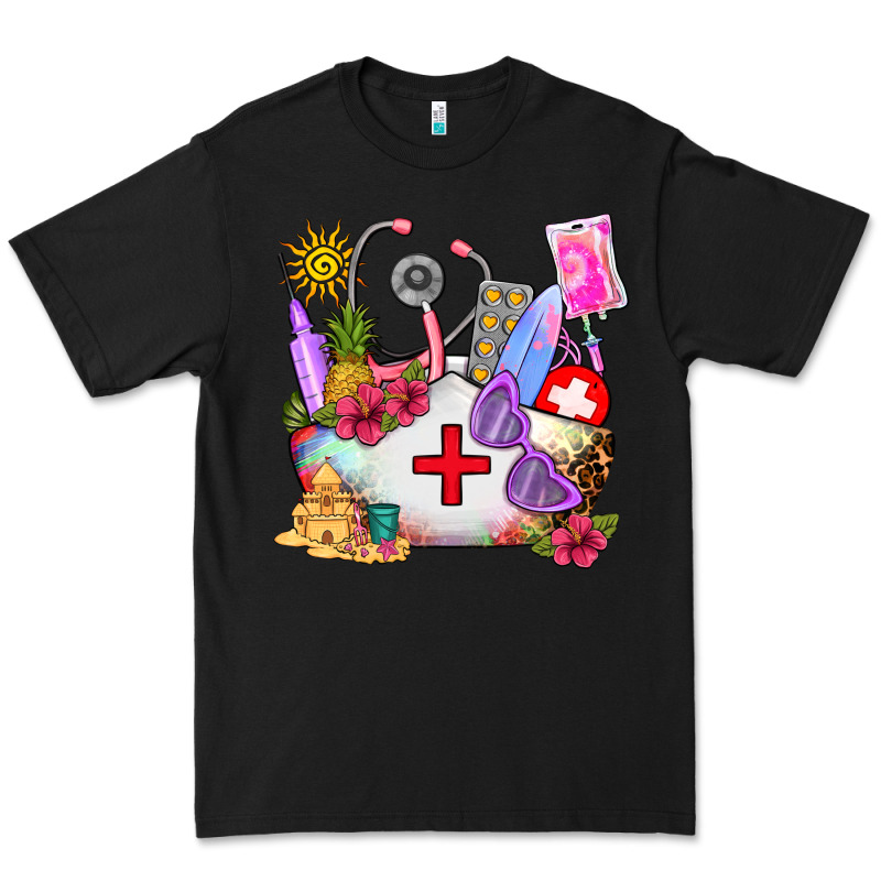 Nurse  Summer Premium Tee by AdoDesignShop | Teevron