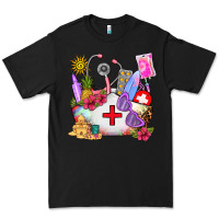 Black nurse  summer Premium Tee - AdoDesignShop