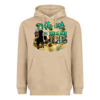 Mushroom Pretty girls walk like this Heavyweight Hoodie - HowdyJamesFarm