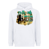 White Pretty girls walk like this Heavyweight Hoodie - HowdyJamesFarm