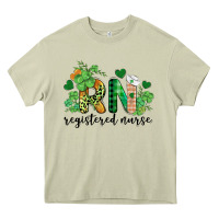 Mossy st. patricks day registered nurse rn Heavy Core Tee - BarkalooDesign