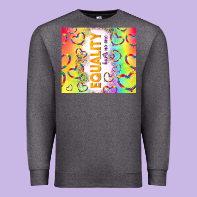 Equality Hurts No One Premium Sweatshirt Designed By Tumblerdesignbyshophia