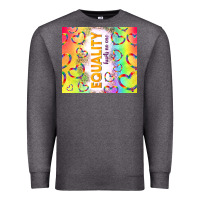 Charcoal Heather equality hurts no one Premium Sweatshirt - TumblerDesignByShophia