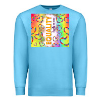 Ocean Blue equality hurts no one Premium Sweatshirt - TumblerDesignByShophia