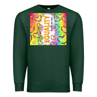 Sports Green equality hurts no one Premium Sweatshirt - TumblerDesignByShophia