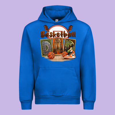 Basketball Dad Urban Hoodie Designed By Fadigitalartstudio