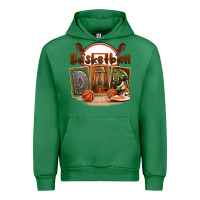 Emerald basketball dad Urban Hoodie - FaDigitalArtStudio
