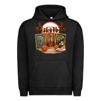 Pigment Black basketball dad Urban Hoodie - FaDigitalArtStudio