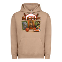 Pigment Burro basketball dad Urban Hoodie - FaDigitalArtStudio