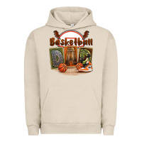 Pigment French Oak basketball dad Urban Hoodie - FaDigitalArtStudio