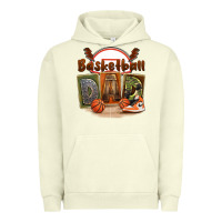 Pigment Pistachio basketball dad Urban Hoodie - FaDigitalArtStudio