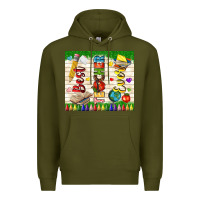 Army Green best teacher ever Premium Hoodie - TumblerDesignByShophia