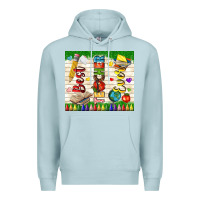 Blue Mist best teacher ever Premium Hoodie - TumblerDesignByShophia