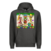 Charcoal Heather best teacher ever Premium Hoodie - TumblerDesignByShophia