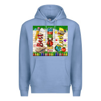 Colony Blue best teacher ever Premium Hoodie - TumblerDesignByShophia