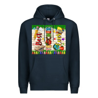 Navy best teacher ever Premium Hoodie - TumblerDesignByShophia