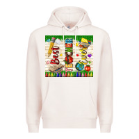 Pale Pink best teacher ever Premium Hoodie - TumblerDesignByShophia
