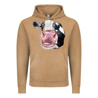 Vintage Camel Cute Holstein Face Vintage Hoodie - LillyAllenDesigns