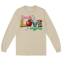 Mushroom teach love inspire Long Sleeve Tee - NancyCooperArtShop