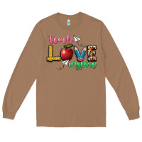 Toasted Coconut teach love inspire Long Sleeve Tee - NancyCooperArtShop