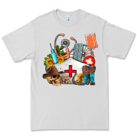 Dove Grey nurse  summer Premium Tee - AdoDesignShop