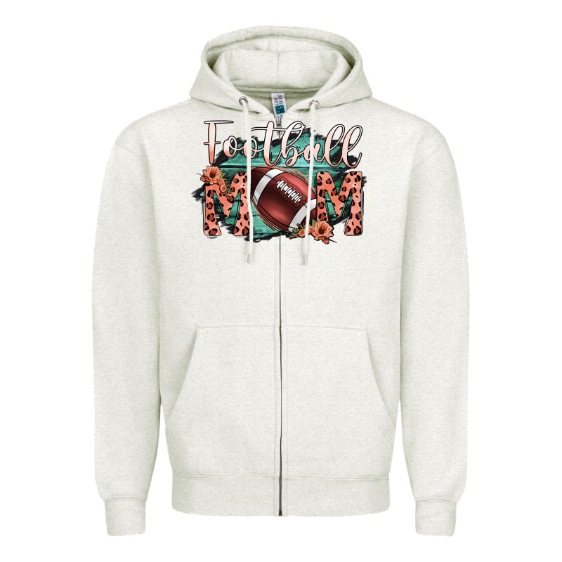 Football Mom Zipper Hoodie by Bettercallsaul | Teevron