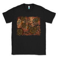 Black glitter leopard fall background Classic Tee - RanaPortraitStore