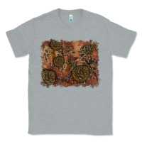 Heather Grey glitter leopard fall background Classic Tee - RanaPortraitStore