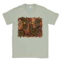 Matcha glitter leopard fall background Classic Tee - RanaPortraitStore