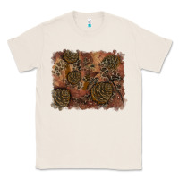 Natural glitter leopard fall background Classic Tee - RanaPortraitStore