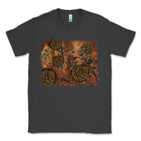 Smoke glitter leopard fall background Classic Tee - RanaPortraitStore