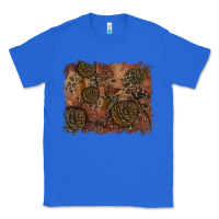 True Royal glitter leopard fall background Classic Tee - RanaPortraitStore