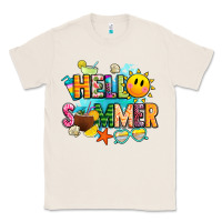 Natural hello summer Classic Tee - JahusDesignShop