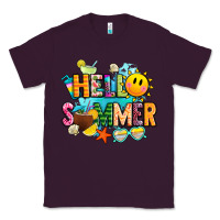 Plum hello summer Classic Tee - JahusDesignShop