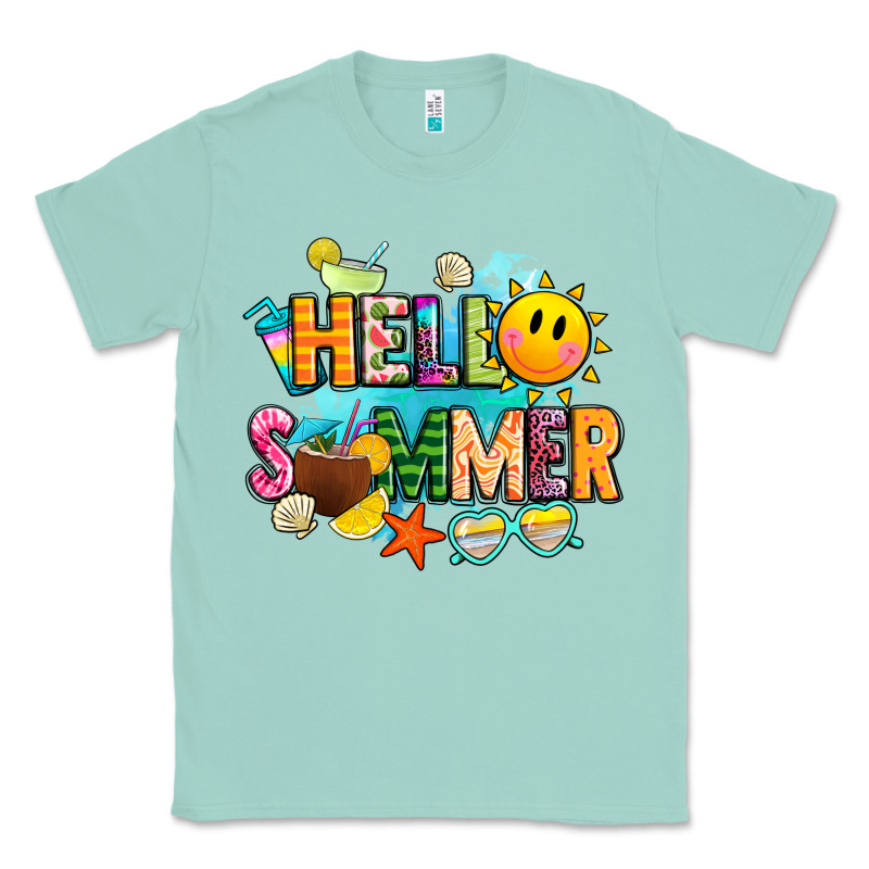 Hello Summer Classic Tee by JahusDesignShop | Teevron