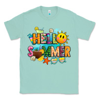 Seafoam hello summer Classic Tee - JahusDesignShop