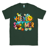 Sports Green hello summer Classic Tee - JahusDesignShop