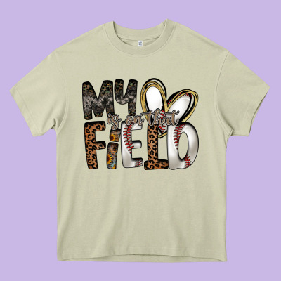 My Is On That Field Heavy Core Tee Designed By Racoondesign