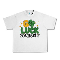 Lunar Rock go luck yourself Urban Heavy Tee - MaliasSmallBusiness