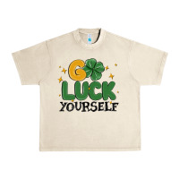Sandshell go luck yourself Urban Heavy Tee - MaliasSmallBusiness