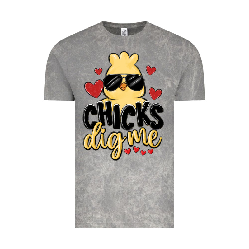Chicks Dig Me Vintage Tee by MaliasSmallBusiness | Teevron