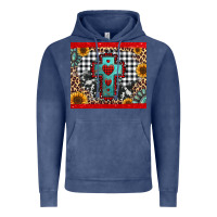 Vintage Denim Christmas cross Vintage Hoodie - Jasminsmagicworld