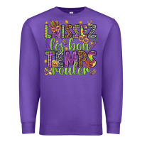Purple Loissez les bon temps rouler Premium Sweatshirt - HowdyJamesFarm