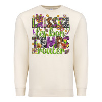 Sandshell Loissez les bon temps rouler Premium Sweatshirt - HowdyJamesFarm