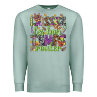 Seafoam Loissez les bon temps rouler Premium Sweatshirt - HowdyJamesFarm